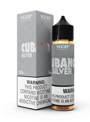 VGOD FREEBASE - CUBANO SILVER - 60ML (0MG-3MG-6MG-12MG-18MG)