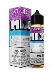 VGOD MIX FREEBASE - ICED BLUE RAZZ - 60ML (0MG-3MG-6MG-12MG-18MG)