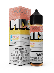 VGOD MIX FREEBASE - ICED PEACH MANGO - 60ML (0MG-3MG-6MG-12MG-18MG)