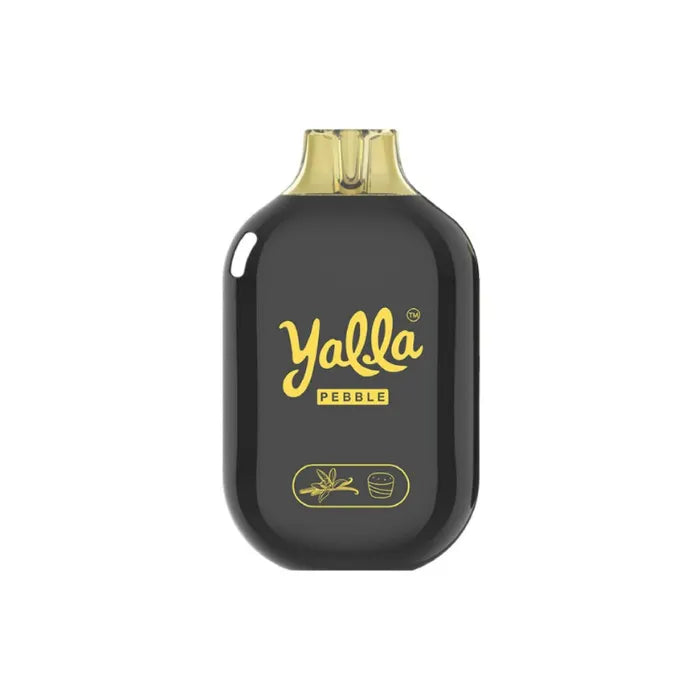 YALLA Pebble Vanilla Custard Disposable Vape 7000 Puffs