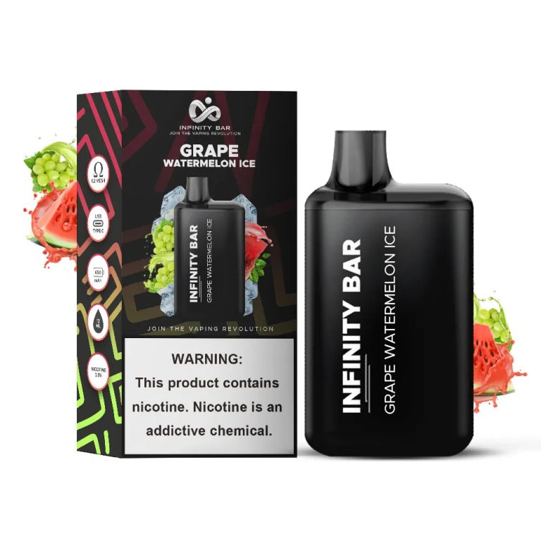 Infinity Bar Grape Watermelon Ice Disposable Pod in Pakistan