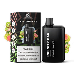 INFINITY BARS DISPOSABLE - KIWI GUAVA ICE - 5000 PUFFS (35MG)