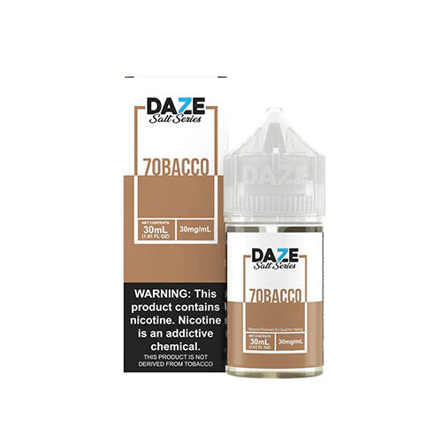 7 DAZE SALT SERIES - TOBACCO - 30ML (30MG-50MG)