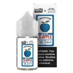 7 DAZE SALT SERIES X KEEP IT 100 - REDS APPLE SLAPPLE MENTHOL - 30ML (30MG-50MG)