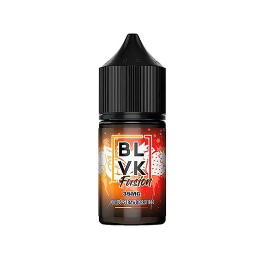 BLVK FUSION NIC SALT – CITRUS STRAWBERRY ICE – 30ML (35MG-50MG)