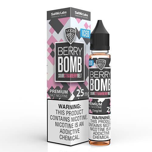 VGOD NIC SALT - ICED BERRY BOMB – 30ML (25MG-50MG) - Buy Online Vape On Best Prices From Pakistan Vape Shop | De Vapors Area