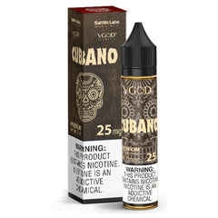 VGOD NIC SALT – BROWN CUBANO - 30ML (25MG-50MG) - Buy Online Vape On Best Prices From Pakistan Vape Shop | De Vapors Area