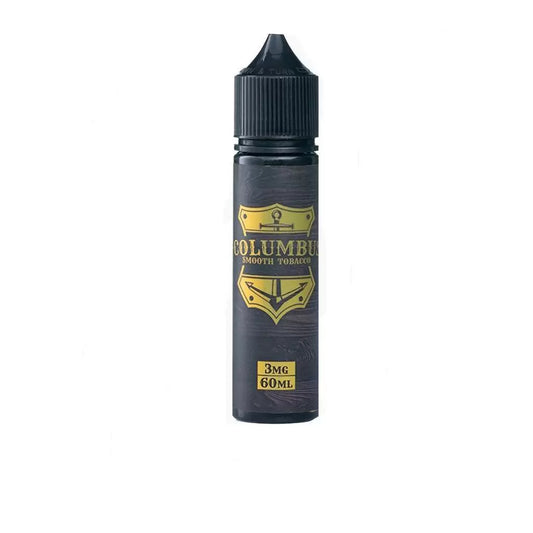 COLUMBUS SMOOTH TOBACCO – GRAND E-LIQUIDS – 60ML (3MG-6MG)