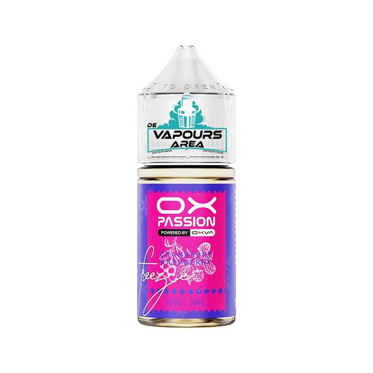 OX PASSION NIC SALT – CRANBERRY RASPBERRY FREEZE – 30ML (35MG-55MG)