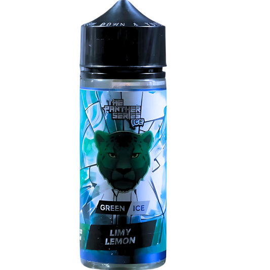 DR VAPES FREEBASE -  GREEN PANTHER LIMY LEMON ICE  - 120ML (3MG)