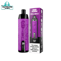 Drip Down Bold Max Grape Mint Disposable Pod Price in Pakistan