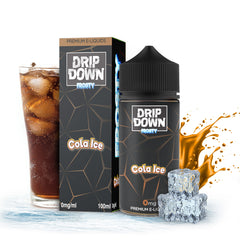 DRIP DOWN FROSTY FREEBASE – COLA ICE – 100ML (0MG-3MG-6MG)