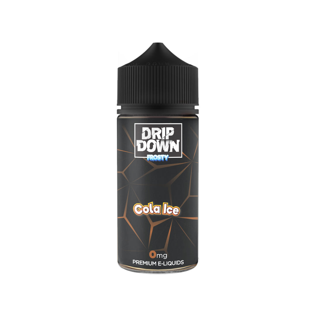 DRIP DOWN FROSTY FREEBASE – COLA ICE – 100ML (0MG-3MG-6MG)