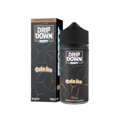 DRIP DOWN FROSTY FREEBASE – COLA ICE – 100ML (0MG-3MG-6MG)