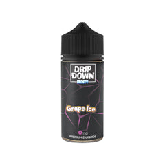 DRIP DOWN FROSTY FREEBASE – GRAPE ICE – 100ML (0MG-3MG-6MG)