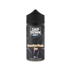 DRIP DOWN FROSTY FREEBASE – PASSION FRUIT ICE – 100ML (0MG-3MG-6MG)