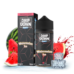 DRIP DOWN FROSTY FREEBASE – WATERMELON ICE – 100ML (0MG-3MG-6MG)