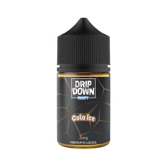 DRIP DOWN FROSTY FREEBASE – COLA ICE – 60ML (3MG-12MG)