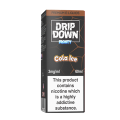 DRIP DOWN FROSTY FREEBASE – COLA ICE – 60ML (3MG-12MG)