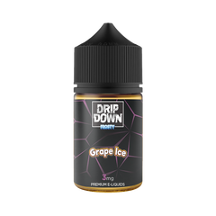 DRIP DOWN FROSTY FREEBASE – GRAPE ICE – 60ML (3MG-12MG)