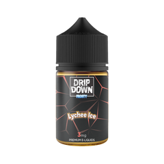 DRIP DOWN FROSTY FREEBASE – LYCHEE ICE – 60ML (3MG-12MG)