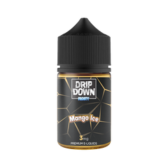 DRIP DOWN FROSTY FREEBASE – MANGO ICE – 60ML (3MG-12MG)