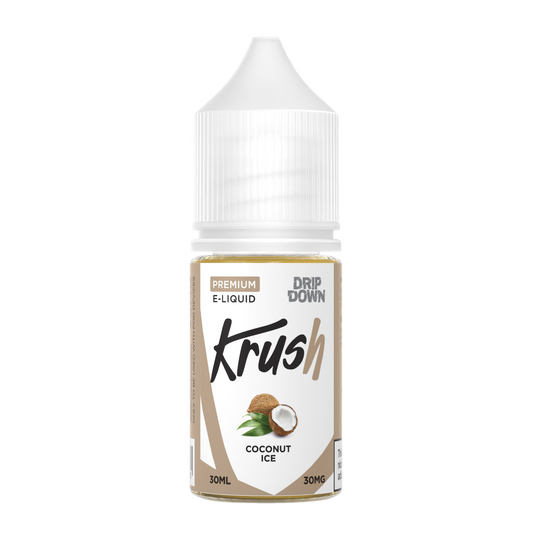 DRIP DOWN KRUSH SERIES NIC SALT - COCONUT ICE - 30ML (30MG-50MG)