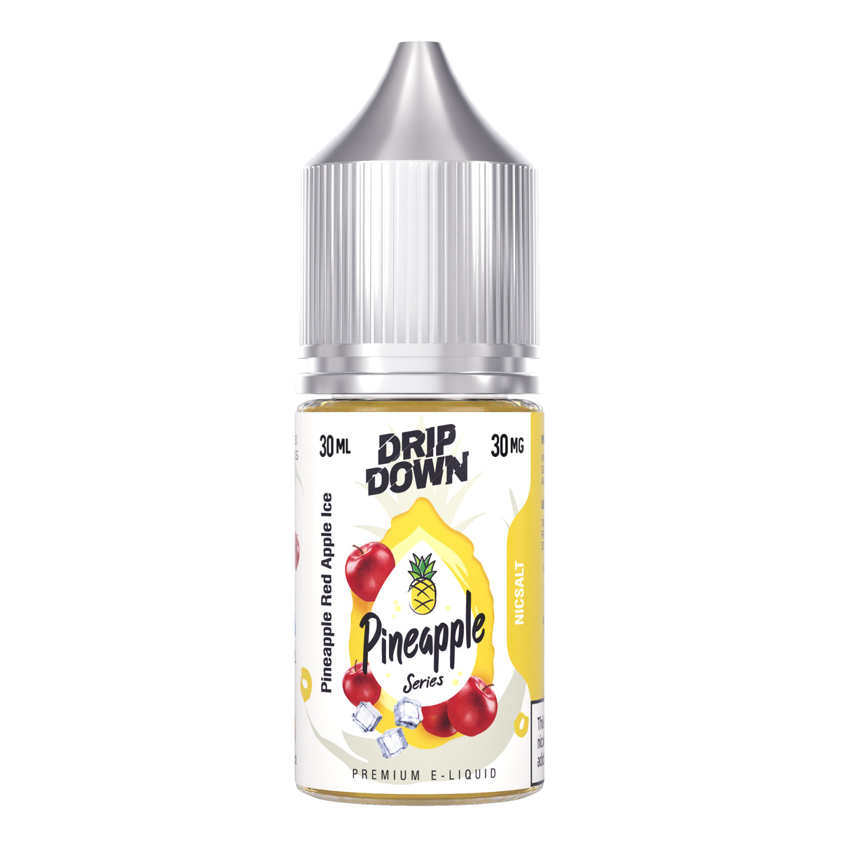 DRIP DOWN PINEAPPLE SERIES NIC SALT - PINEAPPLE RED APPLE ICE - 30ML (30MG-50MG)