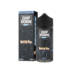 DRIP DOWN FROSTY FREEBASE – BERRY ICE – 100ML (0MG-3MG-6MG)