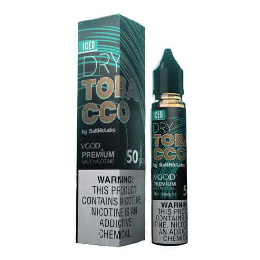 VGOD NIC SALT – ICED DRY TOBACCO - 30ML (25MG-50MG) - Buy Online Vape On Best Prices From Pakistan Vape Shop | De Vapors Area