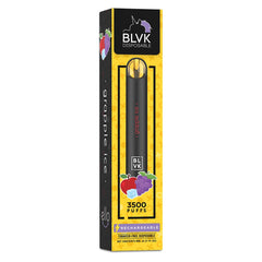 GRAPPLE ICE – BLVK ELLO PLUS DISPOSABLE – 3500 PUFFS (35MG-50MG)