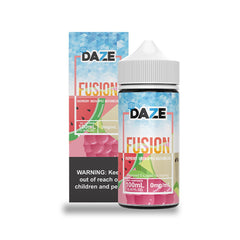 RASPBERRY GREEN APPLE WATERMELON ICED – 7 DAZE FUSION SERIES – 100ML (3MG-6MG)