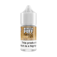 MOREISH PUFF NIC SALT – HONEY & CREAM TOBACCO – 30ML (25MG-50MG)