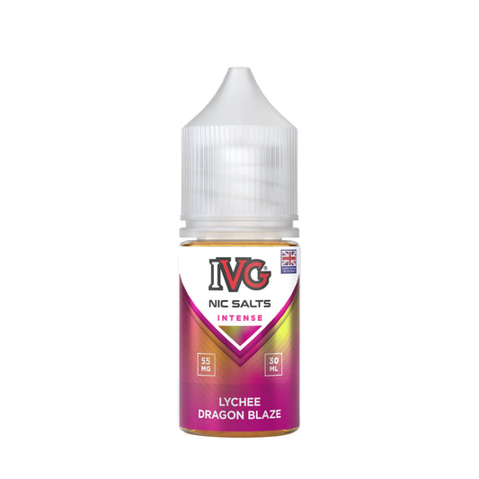 IVG INTENSE NIC SALT - LYCHEE DRAGON BLAZE - 30ML (35MG-55MG)