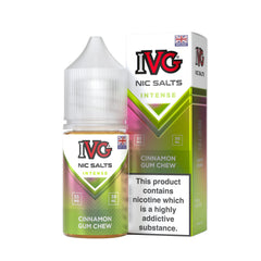 IVG INTENSE NIC SALT - CINNAMON GUM CHEW - 30ML (35MG-55MG)