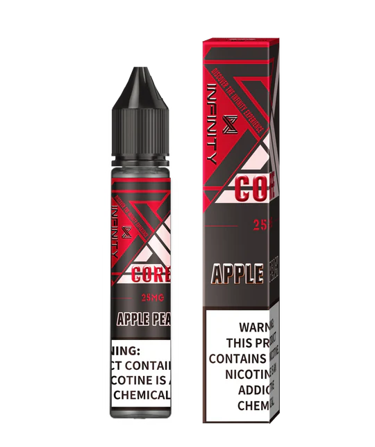 INFINITY CORE SERIES NIC SALT - APPLE PEACH ICE - 30ML (25MG-50MG)