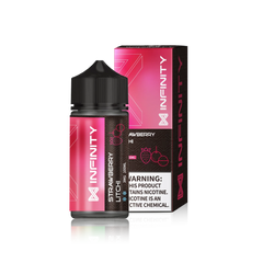 INFINITY FREEBASE - STRAWBERRY LYCHEE ICE - 100ML (3MG)