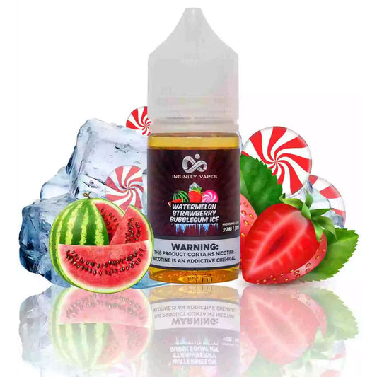 Infinity Watermelon Strawberry Bubblegum Ice Nic Salt