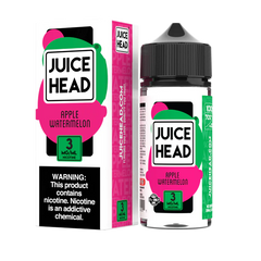 JUICE HEAD FREEBASE - APPLE WATERMELON - 100ML (0MG-3MG-6MG)