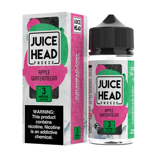 JUICE HEAD FREEZE - APPLE WATERMELON - 100ML (0MG-3MG-6MG)