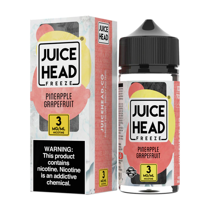 JUICE HEAD FREEZE - PINEAPPLE GRAPEFRUIT - 100ML (0MG-3MG-6MG)