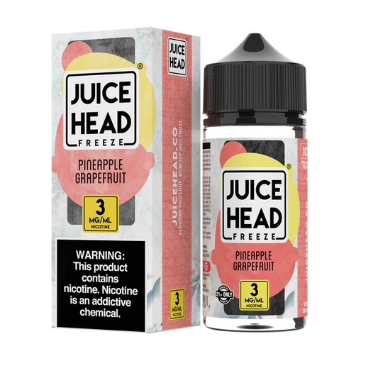 JUICE HEAD FREEZE - PINEAPPLE GRAPEFRUIT - 100ML (0MG-3MG-6MG)