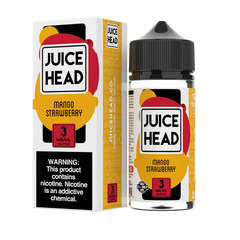 JUICE HEAD ZTN FREEBASE - MANGO STRAWBERRY - 100ML (0MG-3MG-6MG)