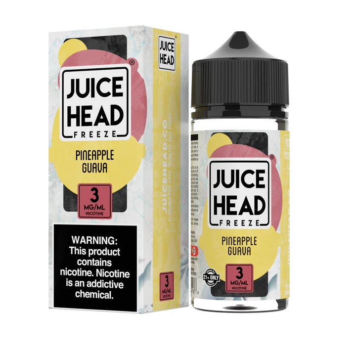 JUICE HEAD ZTN FREEZE - PINEAPPLE GUAVA - 100ML (0MG-3MG-6MG)