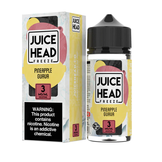 JUICE HEAD ZTN FREEZE - PINEAPPLE GUAVA - 100ML (0MG-3MG-6MG)