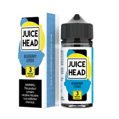 JUICE HEAD FREEBASE - BLUEBERRY LEMON - 100ML (0MG-3MG-6MG)