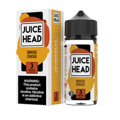 JUICE HEAD ZTN FREEBASE - ORANGE MANGO - 100ML (0MG-3MG-6MG)