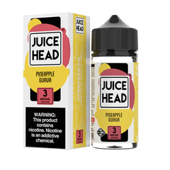 JUICE HEAD ZTN FREEBASE - PINEAPPLE GUAVA - 100ML (0MG-3MG-6MG)