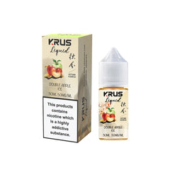 KRUS NIC SALT - DOUBLE APPLE ICE - 30ML (50MG)