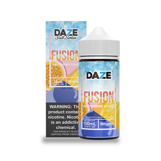 LEMON PASSIONFRUIT BLUEBERRY ICED – 7 DAZE FUSION SERIES – 100ML (3MG-6MG)